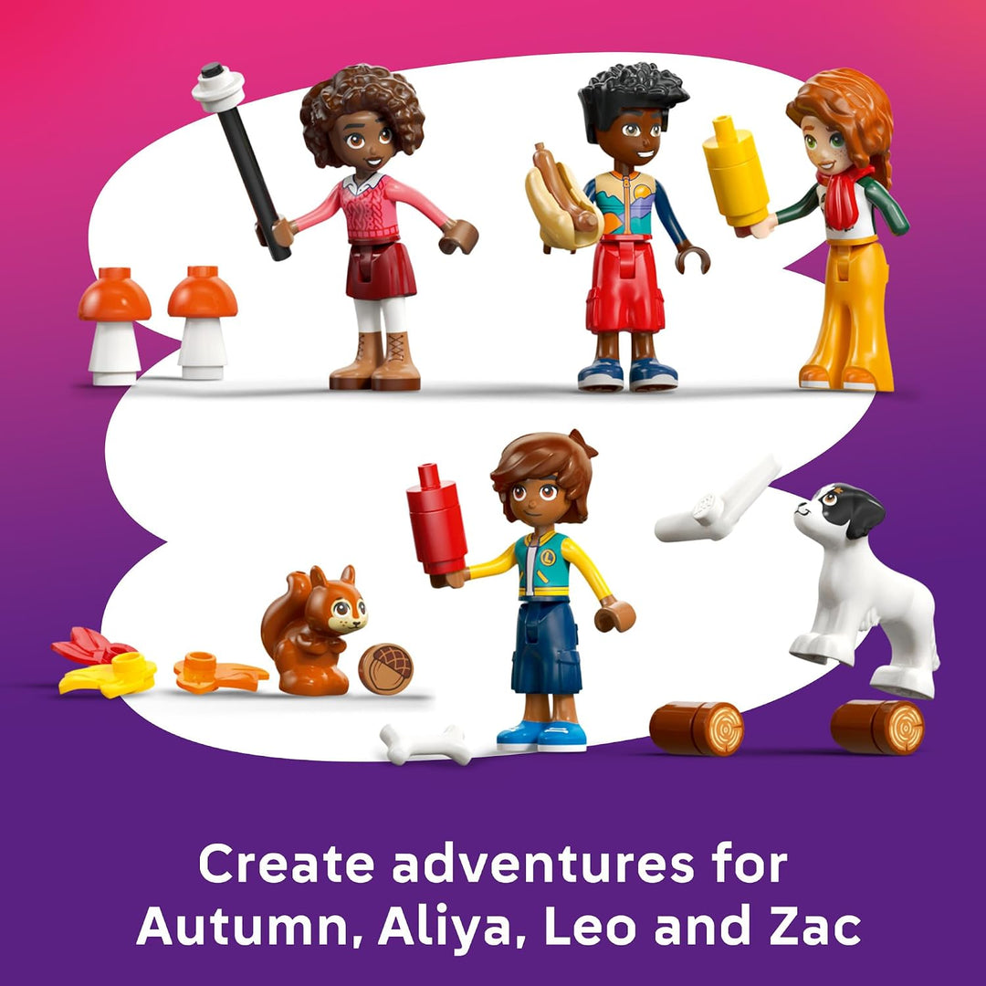 LEGO Friends Acogedora Cabaña en el Bosque Otoñal 42705 | Juguete d...
