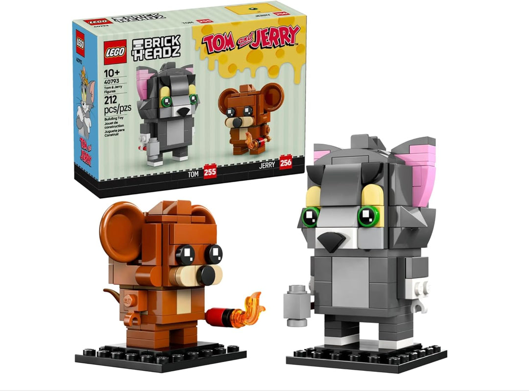 LEGO Figuras de Brickheadz Tom y Jerry (40793)