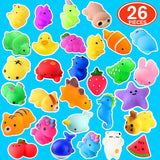 nobasco Squishies paquete de 26 juguetes esponjosos Mochi