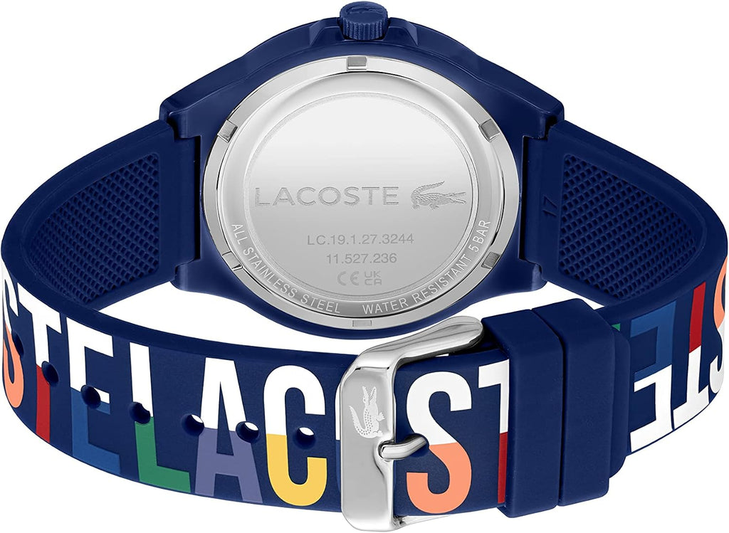 Lacoste Neocroc Reloj de Caballero Quartz - Reloj de Puño Multicolor