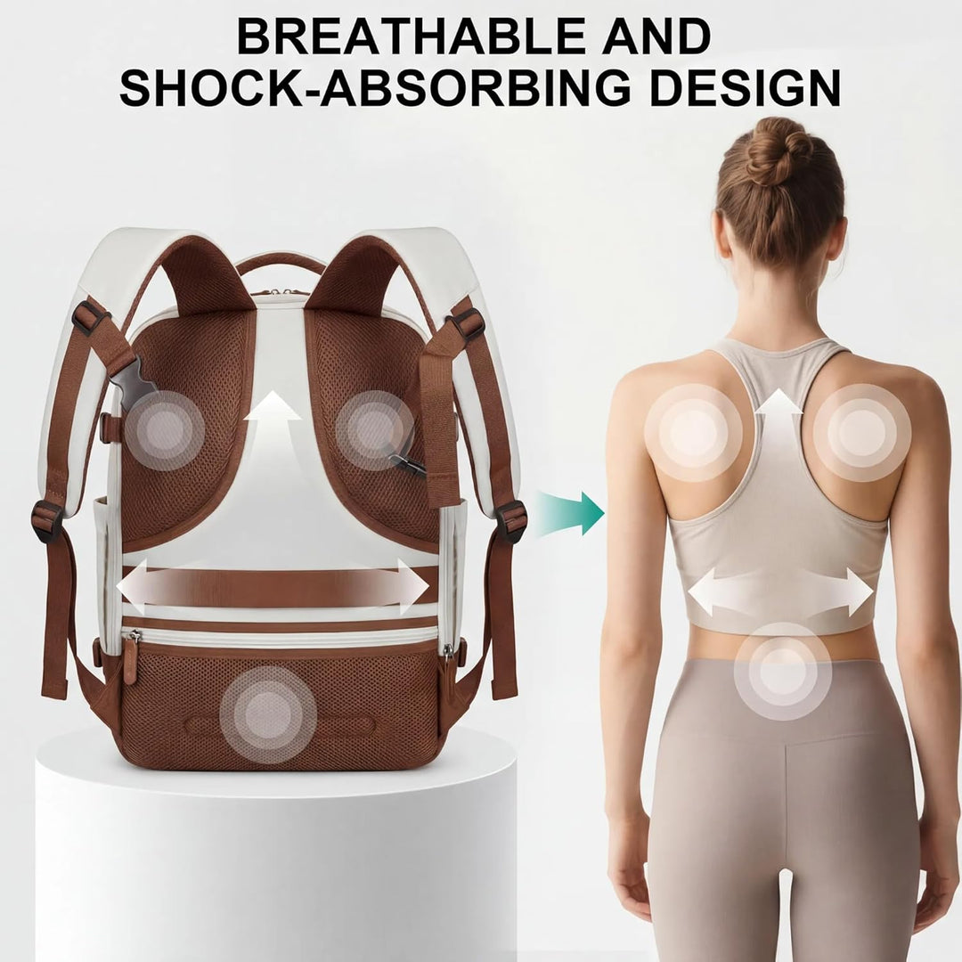 TILYMOL Travel Backpack for Women - 15.6 inch Laptop Bag Flight App...