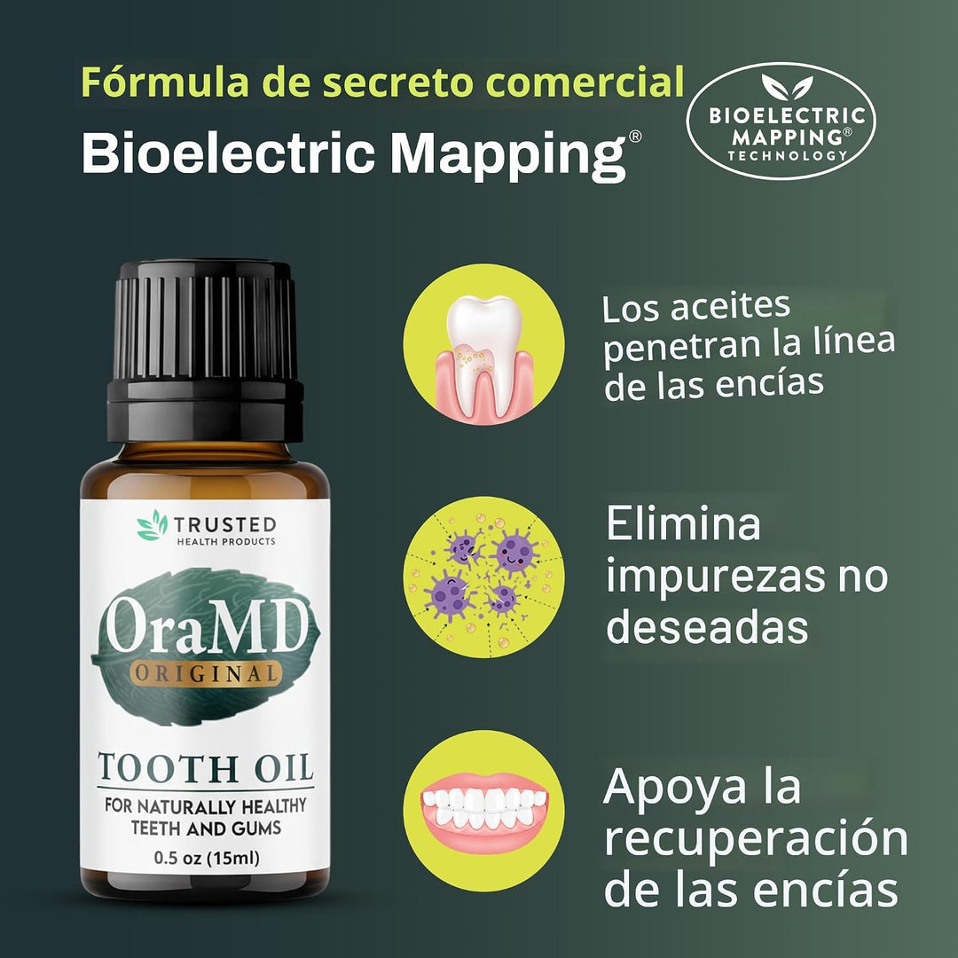 OraMD Aceite dental original (1) - Alternativa natural para pasta d...