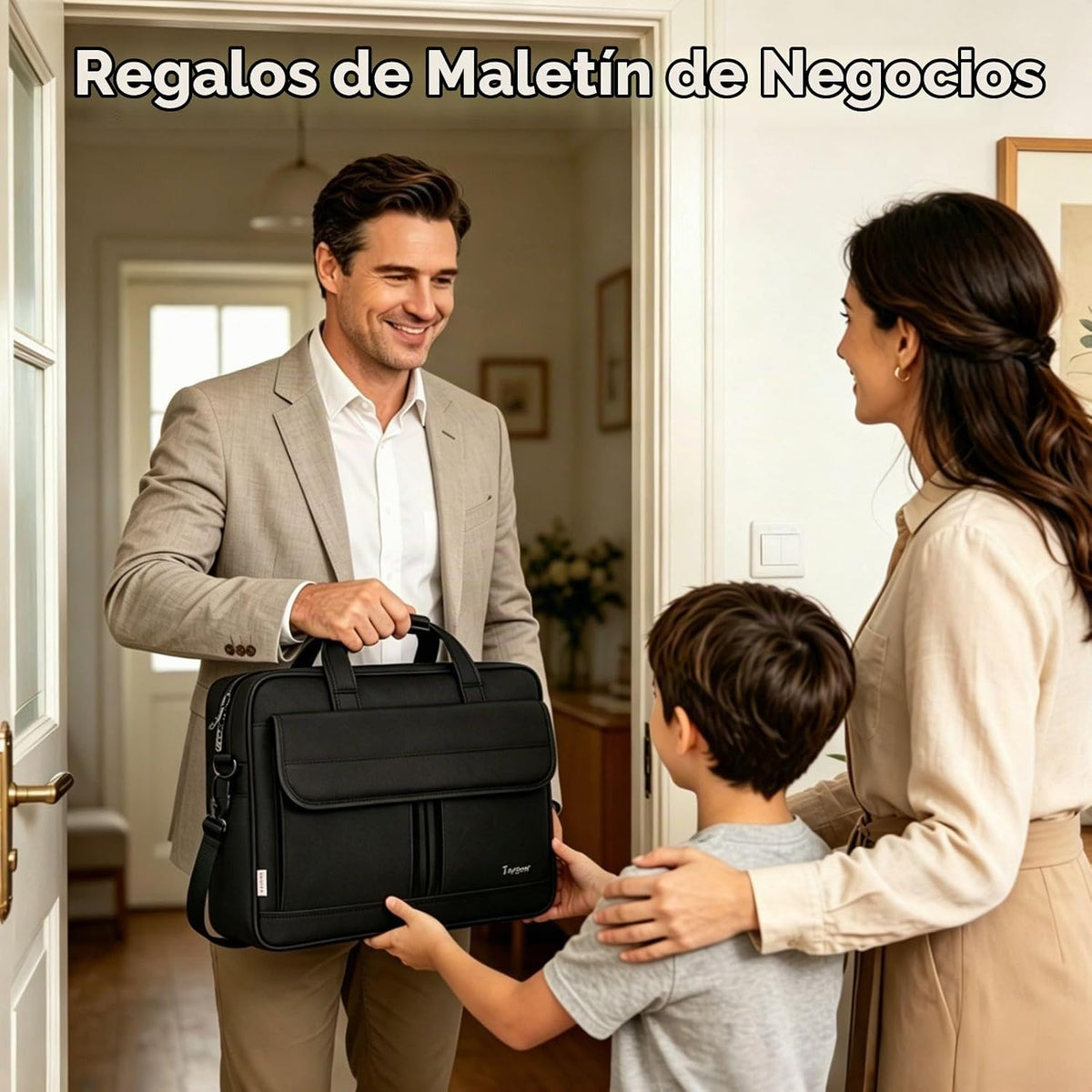Bolsa para laptop, 15.6 pulgadas, impermeable, maletín para viajes,...