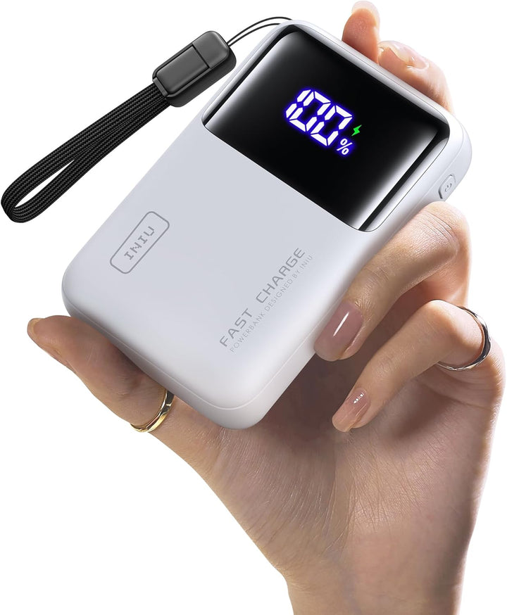 INIU Banco de Energía, 20000mAh 65W Mini USB C Cargador Portátil pa...