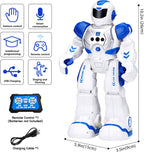 KingsDragon Juguete de robots para niños, juguete de detección de gestos RC, robot interactivo para caminar, cantar, bailar, regalos de cumpleaños para niños y niñas de 6, 7, 8, 9 años