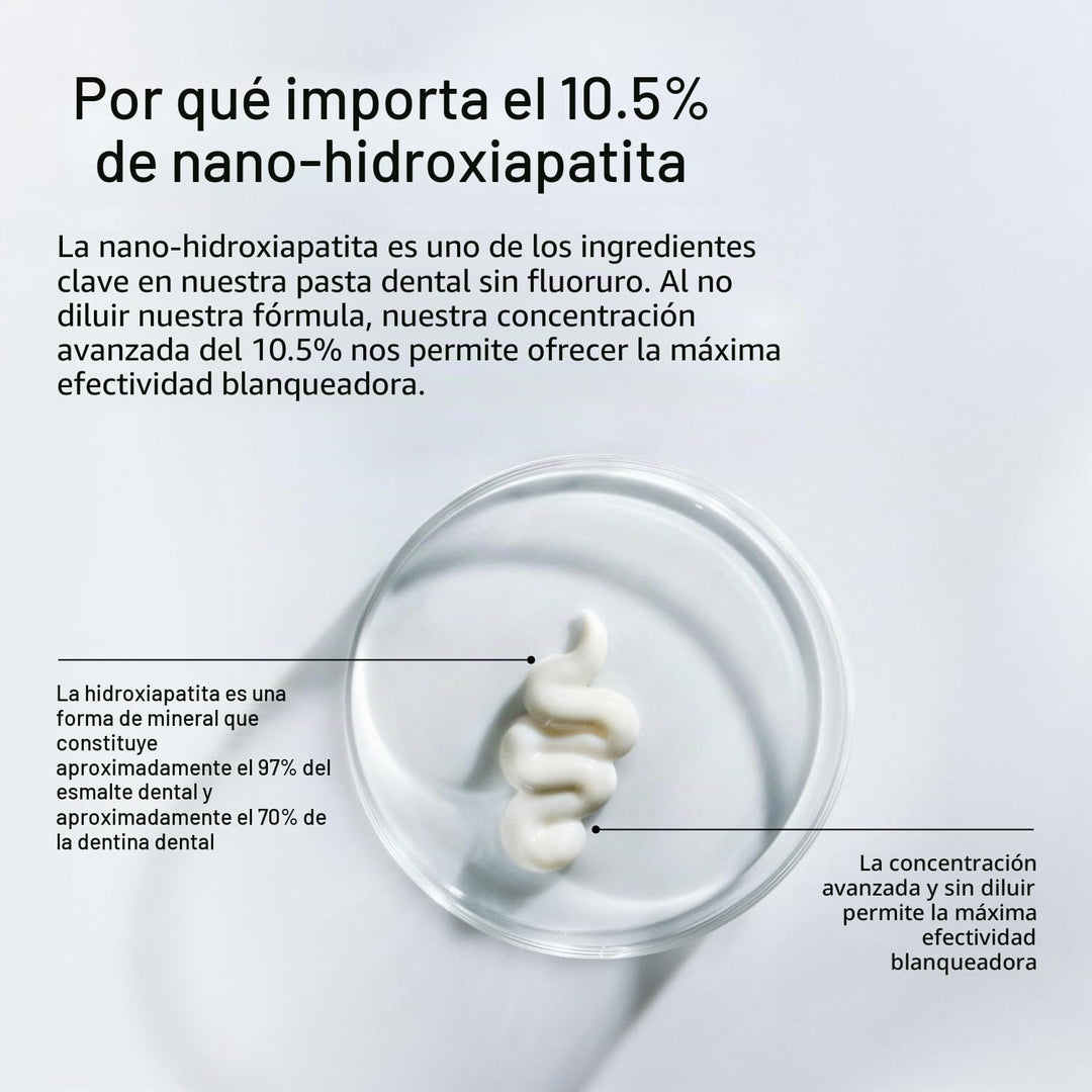 Opalescence Pasta de dientes sin flúor - Nano hidroxiapatita 10.5%...