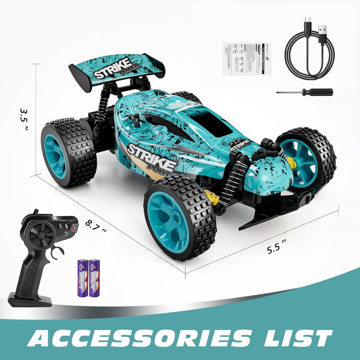 Tecnock coches RC para niños, coche de control remoto para niños, 1...