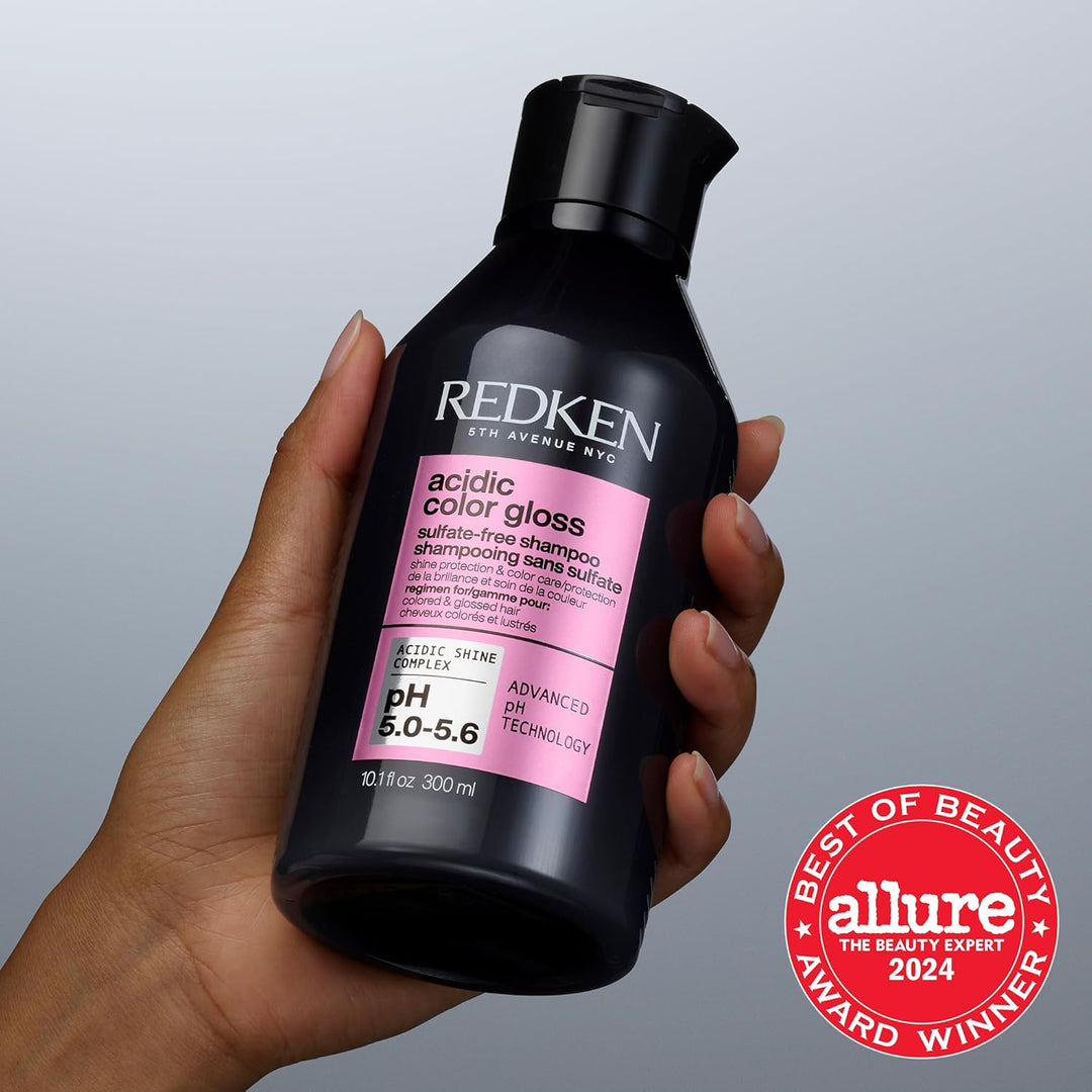Redken Champú Acidic Color Gloss sin sulfatos para protección del c...