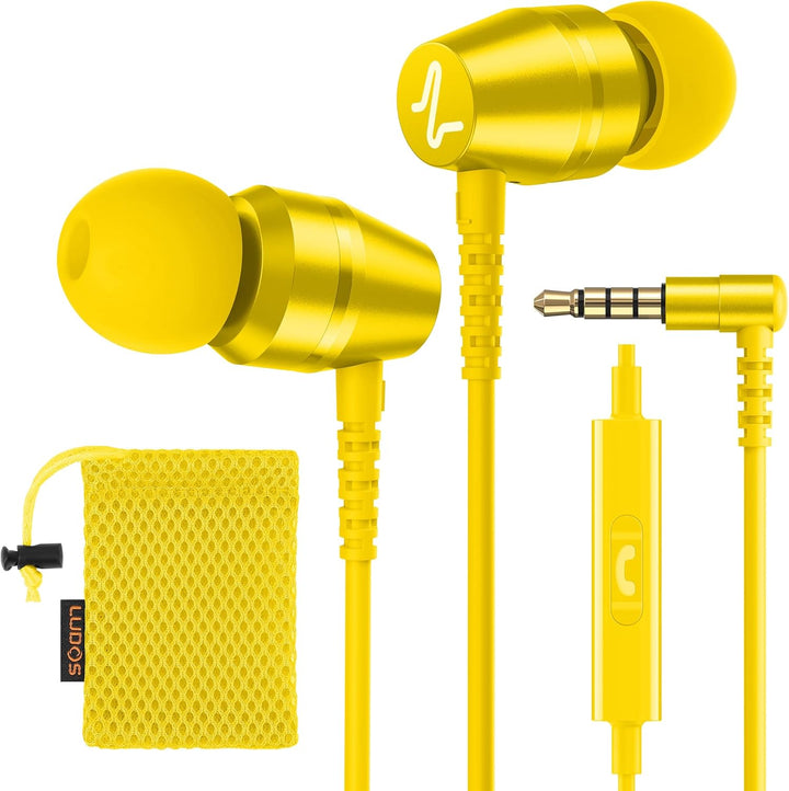 LUDOS OMNITONE Auriculares con cable in-Ear, 5 años de garantía, au...