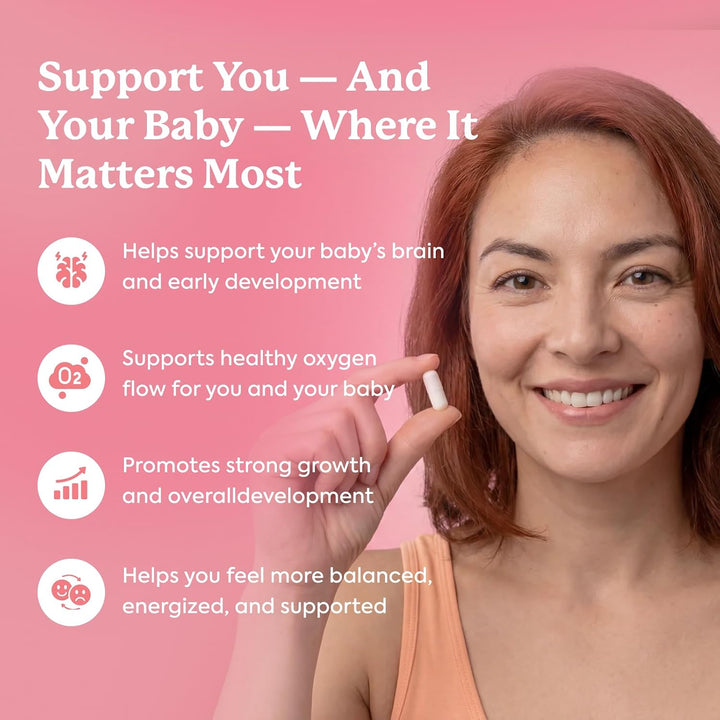 Wellanova Prenatals Multivitamínico para mujeres \u2013 con hierro...