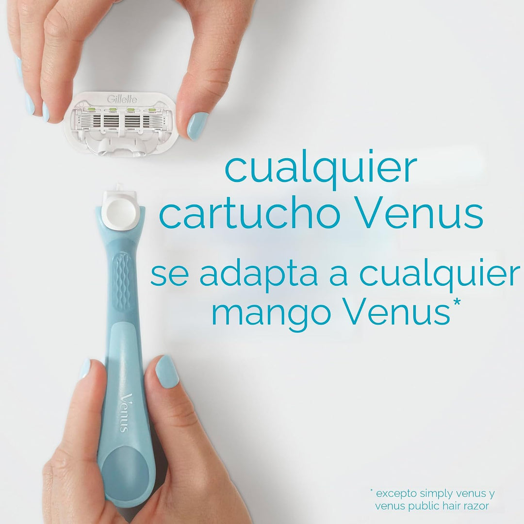 Gillette Venus Recambios de cuchillas de afeitar Extra Smooth para...