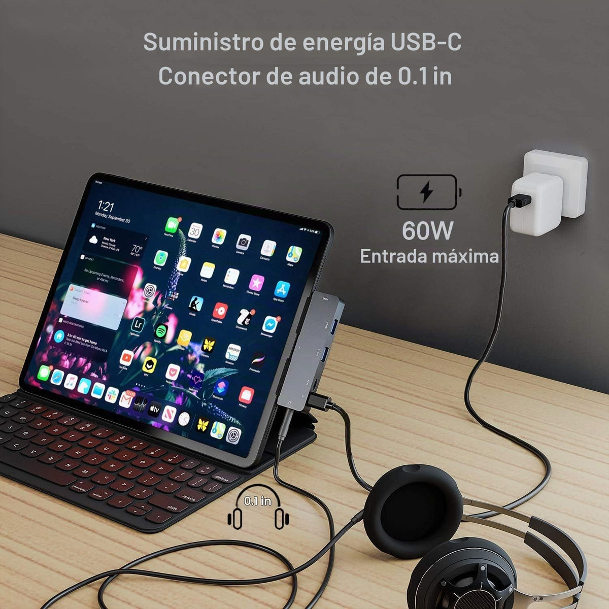 GKEAPZA, 6IN1, hub USB 3.0