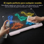 Tablero de dibujo LED de 17 pulgadas para niños, regalo de cumpleaños para