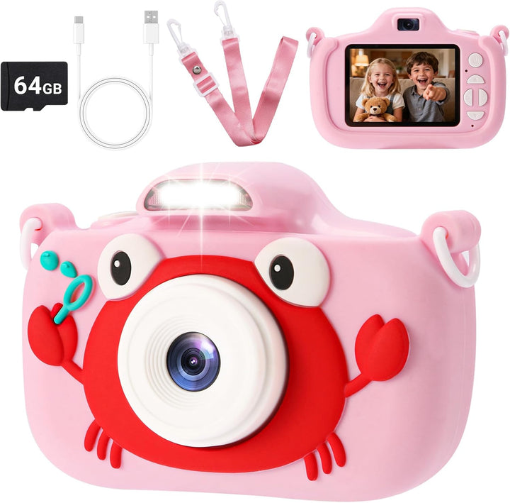 Juguetes de cámara para niños de 3 a 9 años. Cámara digital para ni...