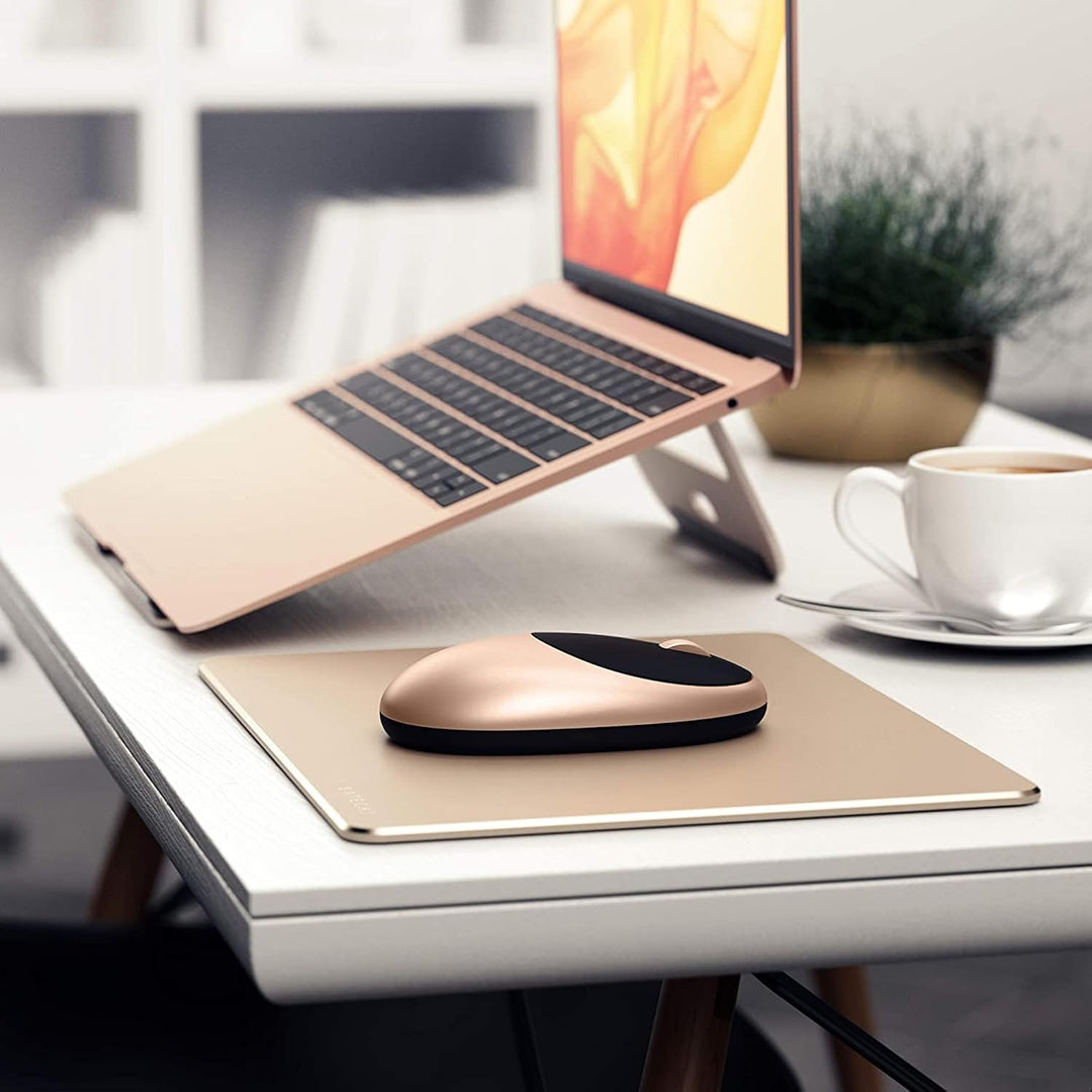 Satechi M1 - Mouse inalámbrico Bluetooth, recargable USB-C, compact...