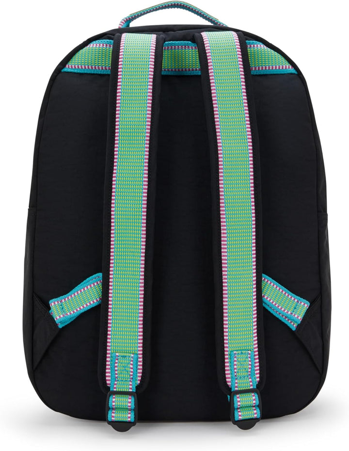 Kipling Mochila para portátil Seoul de 15 pulgadas para mujer, dura...