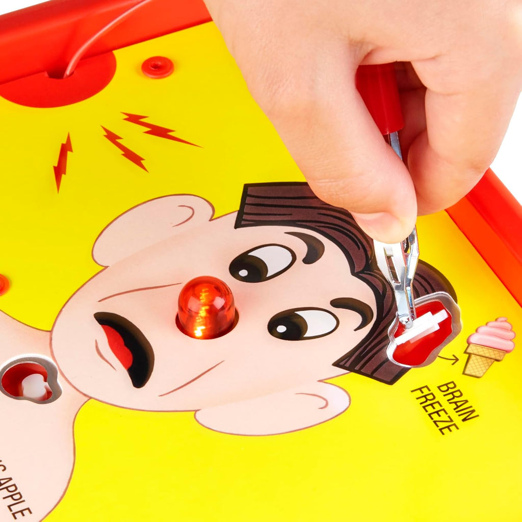 Hasbro Gaming Operation - Juego de mesa electrónico, juegos familiares para niños a partir de 6 años, juegos de mesa para niños de más de 1 jugador, juegos divertidos para niños, regalos para niños