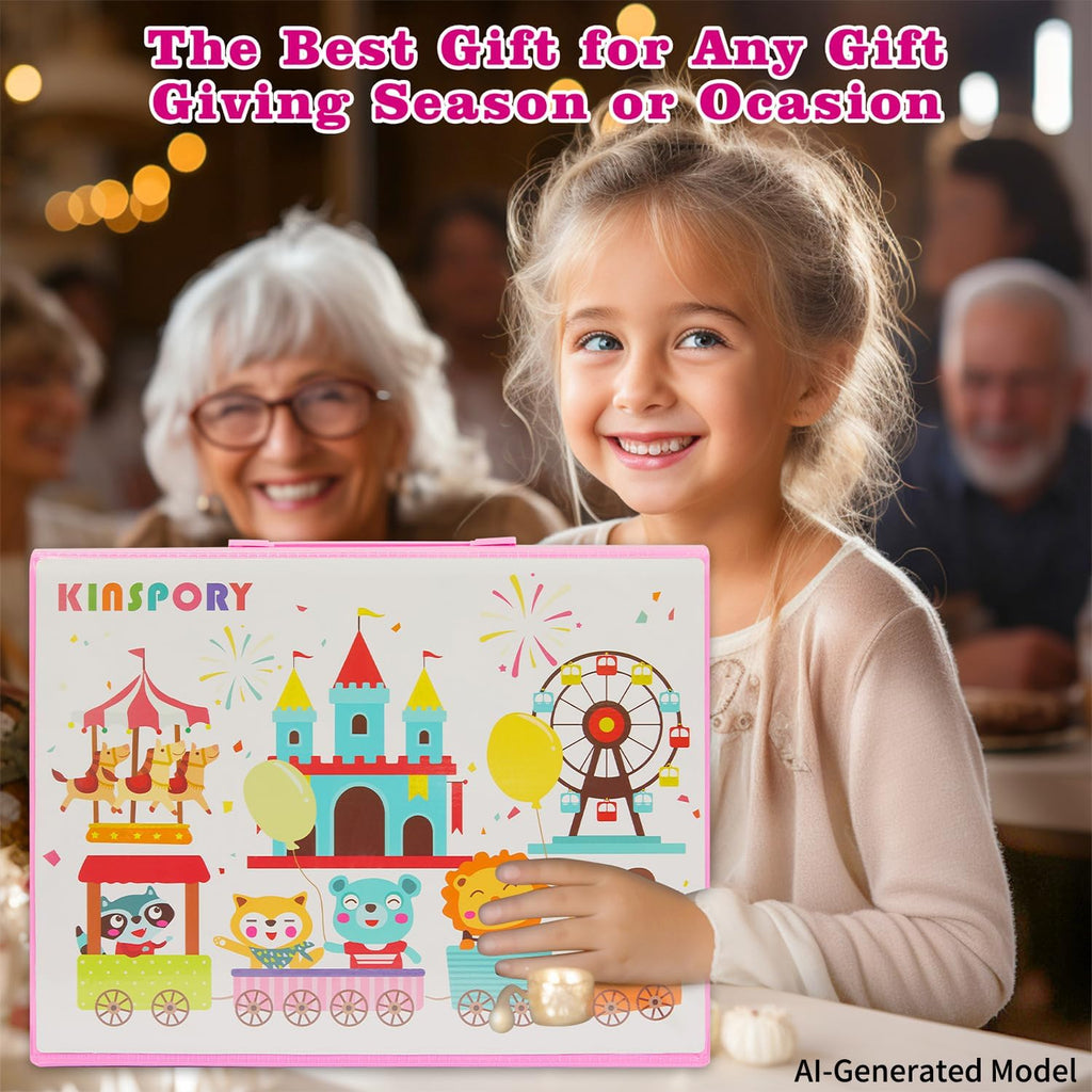 KINSPORY Juego de arte para niños, paquete de 290 kits de dibujo de