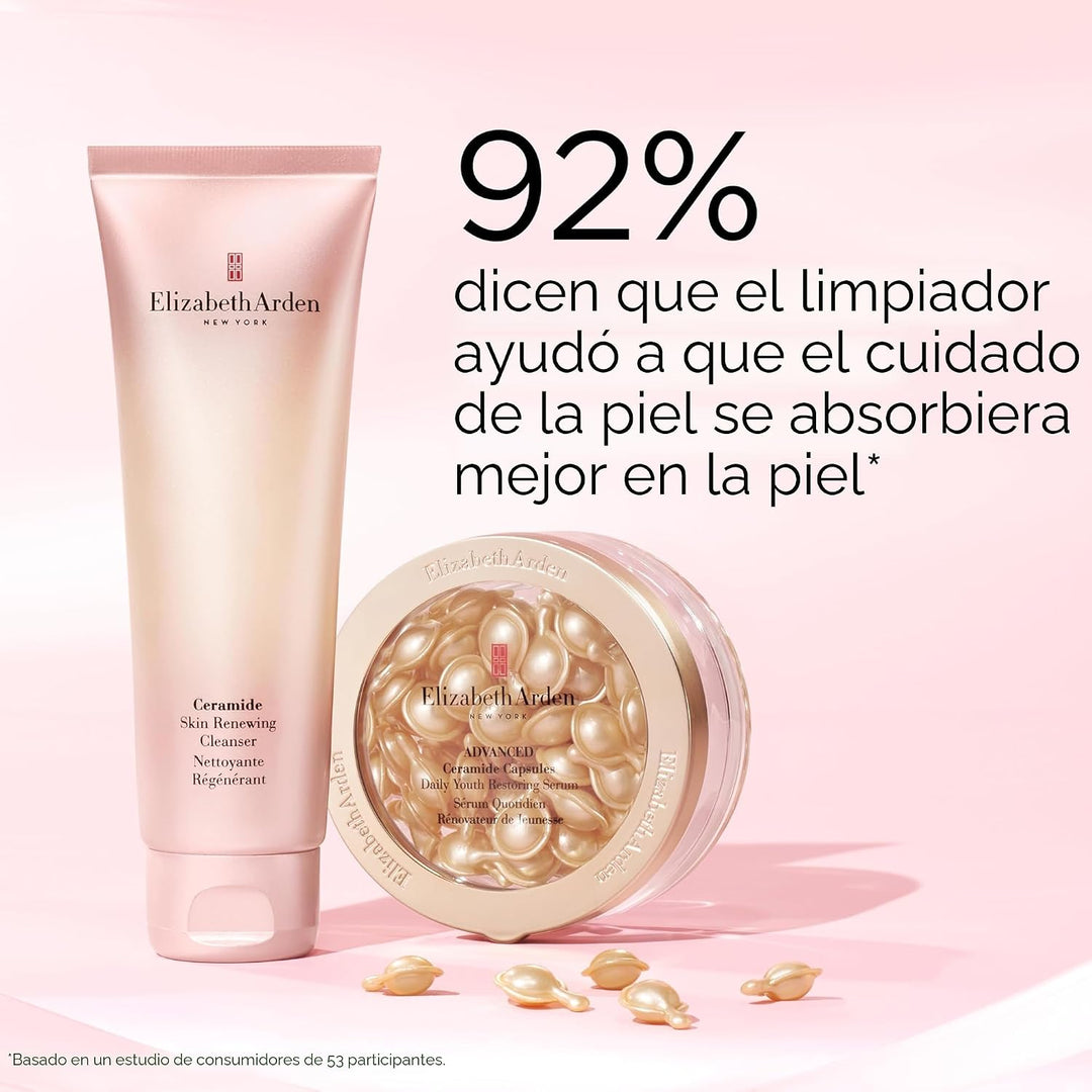 Elizabeth Arden Ceramide Skin Renewing Facial Cleanser, removedor d...