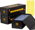 HOMEXPRO Caja de Almacenamiento de Tarjetas Coleccionables [PAQUETE DE 3] - Tapa Magnética | Se Adapta a 800 Tarjetas, 200 Toploaders, o 50 One Touch - Caja de Almacenamiento de Tarjetas de Béisbol