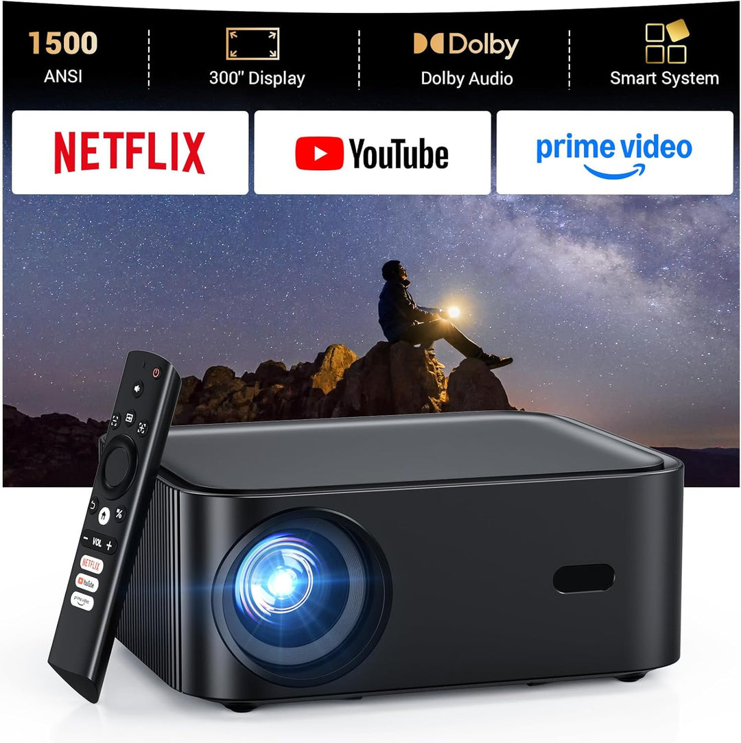 Aplicación de transmisión integrada de 1500 lúmenes ANSI, proyector...