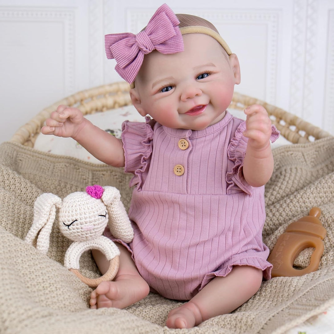 Aori Muñecas realistas de bebé recién nacido, muñeca de bebé recién...
