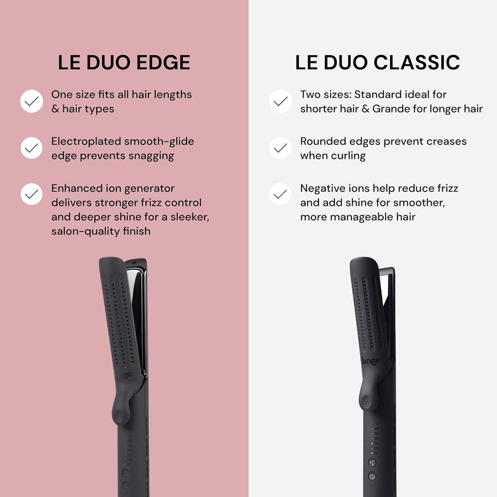 L'ANGE HAIR Le Duo Edge 360° Airflow Titanium Styler Blush | Pl...