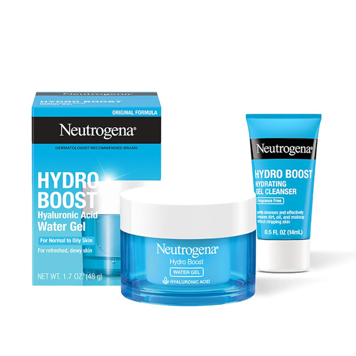 Neutrogena Hydro Boost Gel de Agua, Hidratante Facial con Ácido Hia...