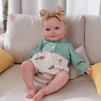 BABESIDE Muñecas de bebé Reborn de 20 pulgadas, linda muñeca realista de