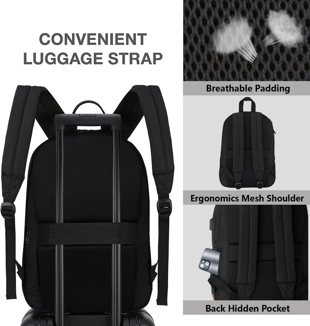 KEOFID Mochila para laptop, mochila de viaje para hombres y mujeres...