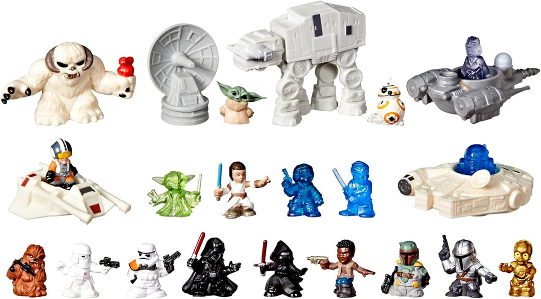 STAR WARS Calendario de Adviento 24 piezas incluyendo