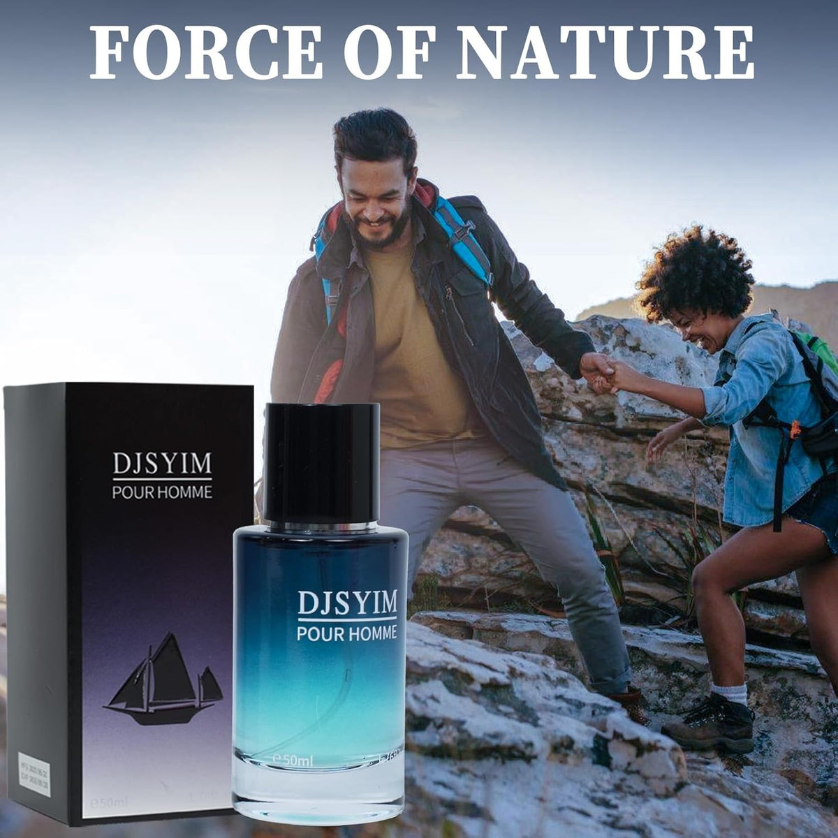 DJSYIM Eau de Toilette para hombre, perfume para hombre, colonia de...