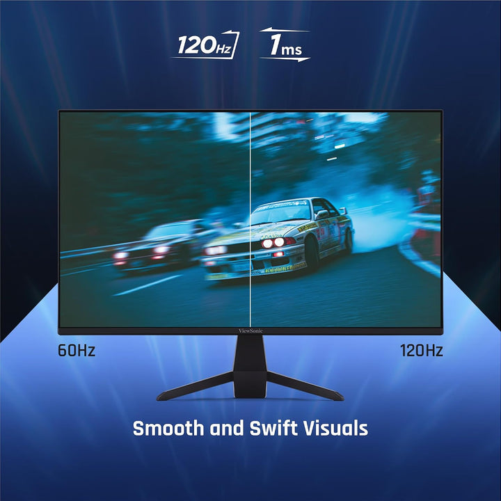 ViewSonic VX2470-MHD Monitor de 24 pulgadas 1080p, pantalla IPS con...