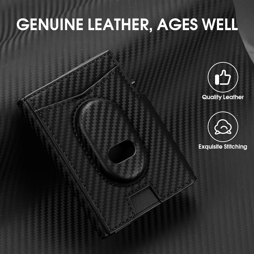 GAOCHALE Cartera para hombre Samsung Smarttag2 con clip para dinero...