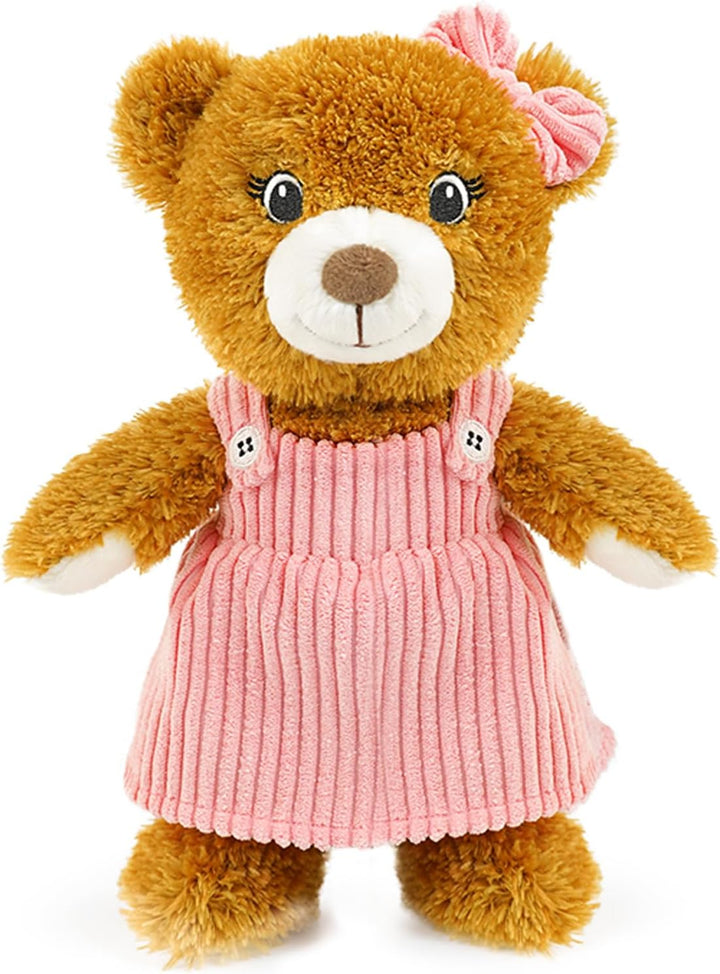 Lindo oso de peluche para bebé, de 11 pulgadas, suave peluche de be...