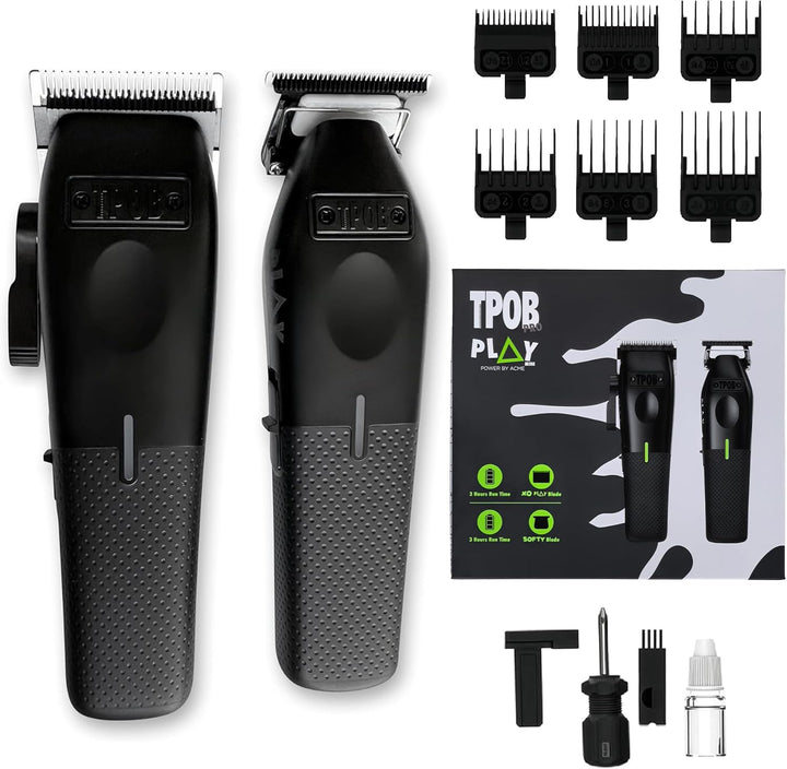 TPOB Mini Play - Cortapelos profesional (juego negro)