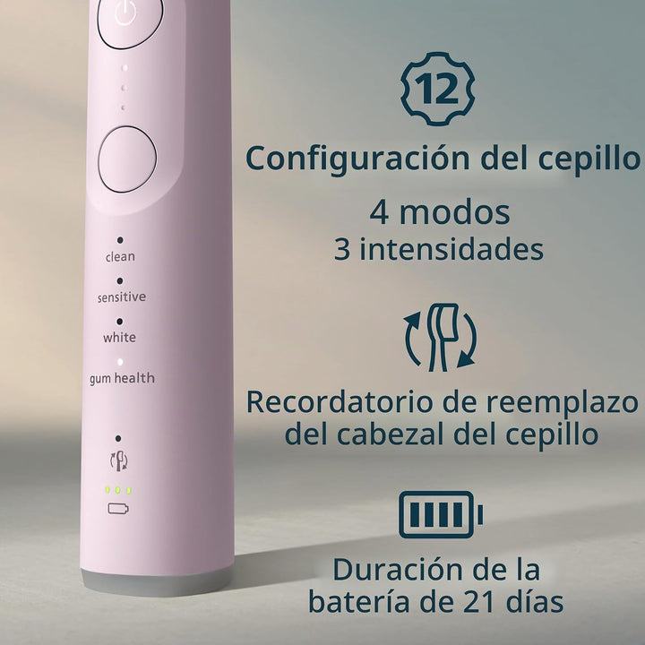 Philips Sonicare Cepillo de Dientes Eléctrico Serie 7300 - Tecnolog...