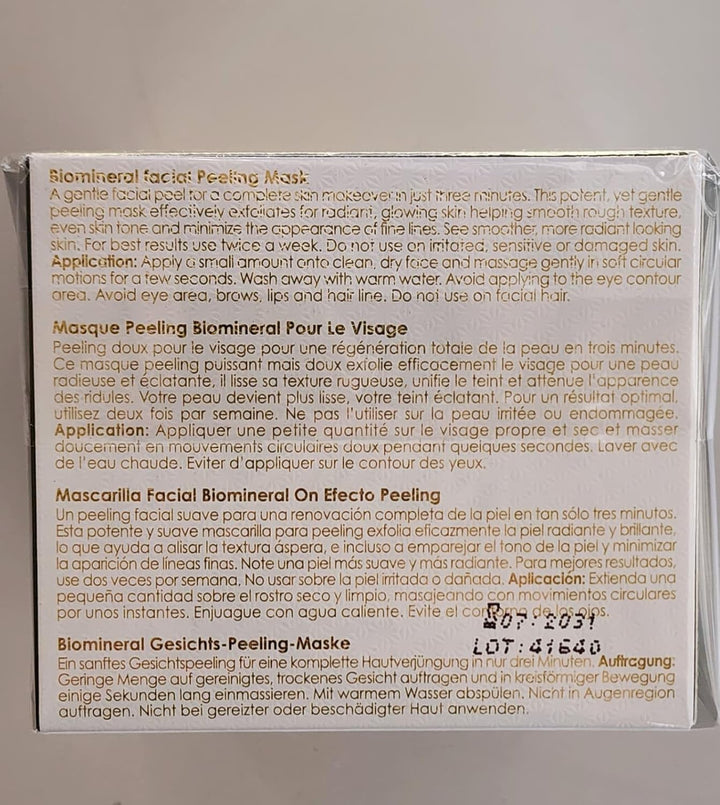 Premier Dead Sea Refining Facial Peeling - Máscara facial de gel pa...