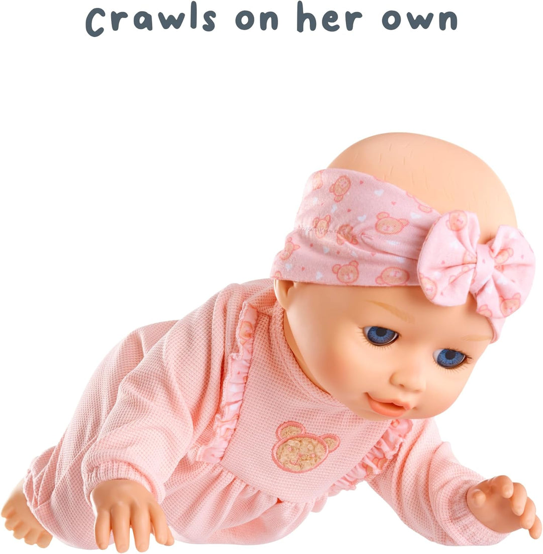 Muñeca Baby Born Aprende a Caminar Annabell - Ojos Azules: Caracter...
