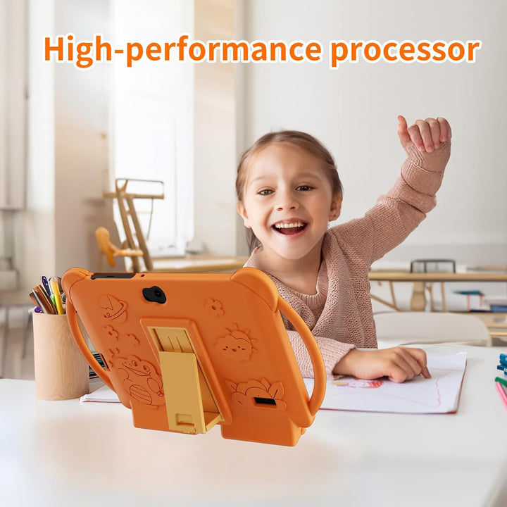 PEICHENG Tableta para niños de 7 pulgadas Android 12.0 para niños p...