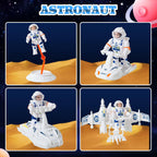 Wbzle Juego de naves espaciales, cohete, nave, juguetes alienígenas, Medium Set 1