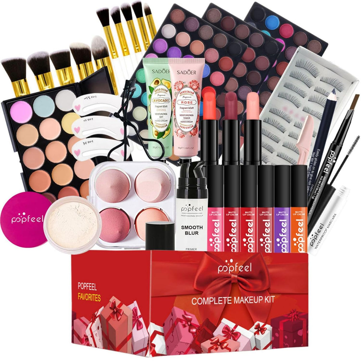 Juego de regalo de maquillaje todo en uno | Kit de maquillaje para...