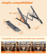 DICMKY Soporte de Montaje para Laptop de Coche Bandeja Portador del...