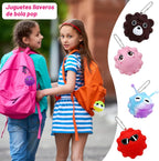Paquete de 30 Pelotas Pop de Animales, Recuerdos de Fiesta para Niños, Pelotas Pop 3D Juguetes Fidget, Regalos de Cumpleaños para Niños y Niñas, Rellenos de Bolsas de Dulces, Rellenos de Piñata