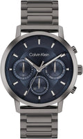 Reloj Calvin Klein para hombre CK Gauge multifunción - 41 mm - Movimiento de cuarzo 3H - Brazalete de acero inoxidable - Deportiva, moda premium para un look audaz - Regalo para él