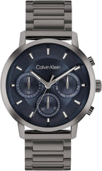 Reloj Calvin Klein para hombre CK Gauge multifunción - 41 mm - Movimiento de cuarzo 3H - Brazalete de acero inoxidable - Deportiva, moda premium para un look audaz - Regalo para él