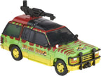 Transformers Generations Collaborative: Jurassic Park Mash-Up Tyrannocon Rex & Autobot JP93 Edades 8 en adelante (Exclusivo de Amazon)