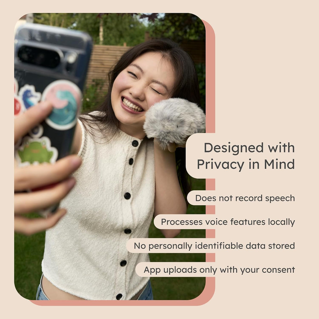 Casio Moflin AI Smart Companion Robot - Oro