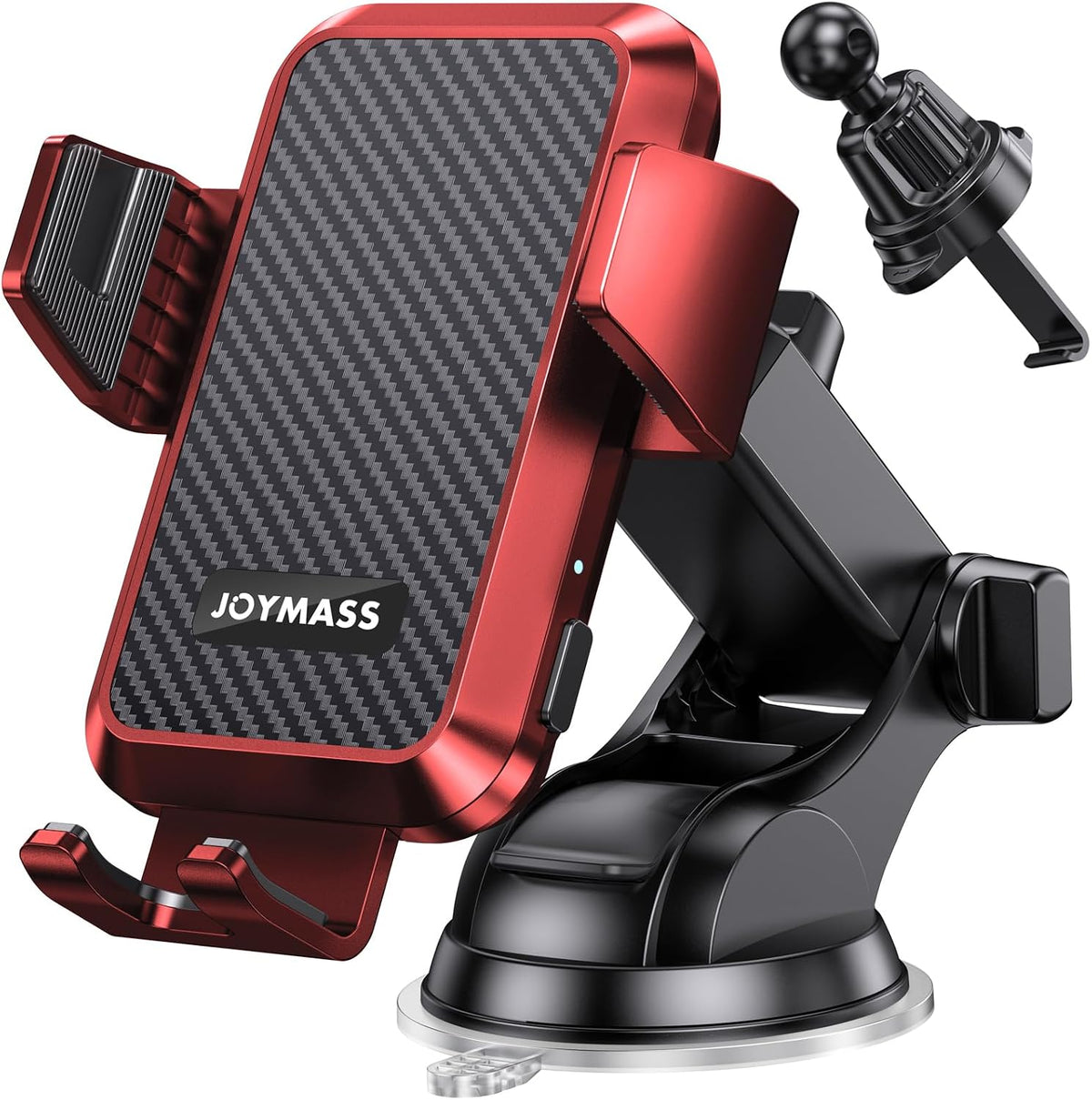 JOYMASS Cargador inalámbrico de coche, soportes de teléfono para tu automóvil, soporte de teléfono de sujeción automática de 15 W, accesorios de automóvil para iPhone 16 15 14 13 12 Mini Pro Max 11
