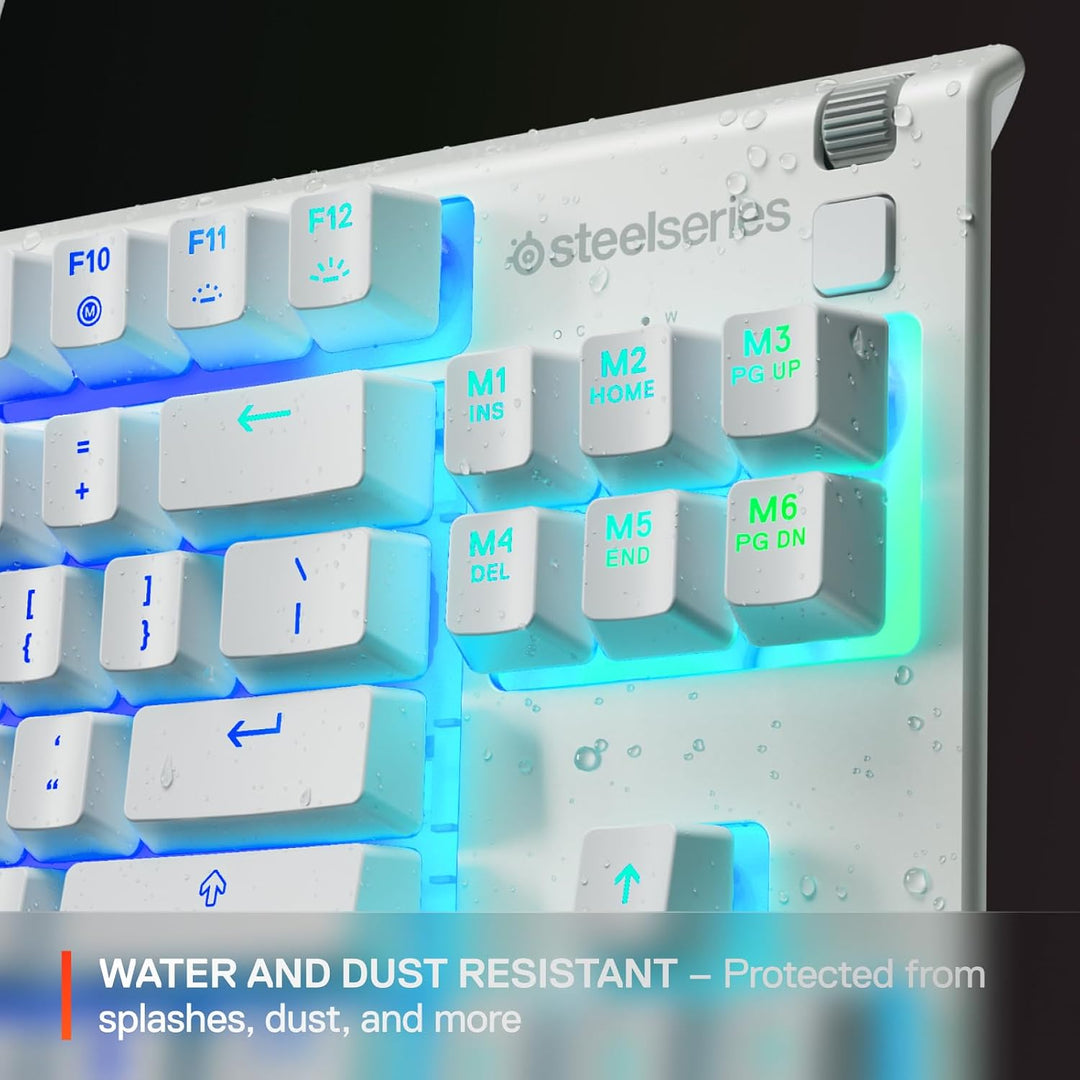 SteelSeries Apex 3 TKL White RGB - Teclado para juegos \u2014 Facto...